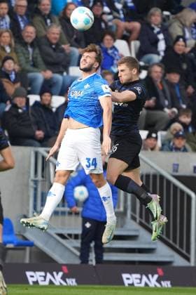Killian Corredor SV Darmstadt 98, 34 vs Jonjoe Kenny Hertha BSC Berlin, 16 09 11 2024 2 Bundesliga, Season 24 25 SV Darmstadt 98 vs Hertha BSC Berlin, Stadion am Boellenfalltor, emonline, emspor,