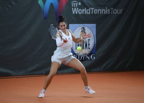 Susan Bandecchi (SUI), Damen Einzel Endspiel, Final, Therme Erding Open by Tannenhof, ITF World Tennis Tour Tennis - Therme Erding Open - ITF - TC Ismaning - Ismaning - Bavaria - Germany - 10 November 2024. Copyright: xJuergenxHasenkopfx