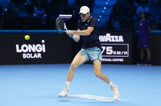 Turin: Turin - Tennis, Nitto ATP, Tennis Herren Finals, Jannk Sinner, Turin, November 10, 2024. Photo o NITTO ATP FINALS  - ZUMAp169 0778499551st Copyright: xFelicexCalabrx