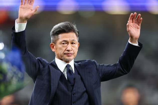 Kazuyoshi Miura (ATLETICO SUZUKA), NOVEMBER 11, 2024 - Football Soccer : Japan Football League (JFL) 2024 between Criacao Shinjuku 0-2 ATLETICO SUZUKA CLUB at National Stadium in Tokyo, Japan. Noxthirdxpartyxsales  (272989431)