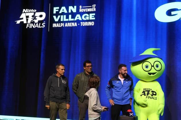 Turin: Turin - Tennis, Nitto ATP, Tennis Herren Finals, Fun village Inalpi Arena, Turin, November 12, 2024. Photo oo NITTO ATP FINALS  - ZUMAp169 0778620259st Copyright: xFelicexCalabrx