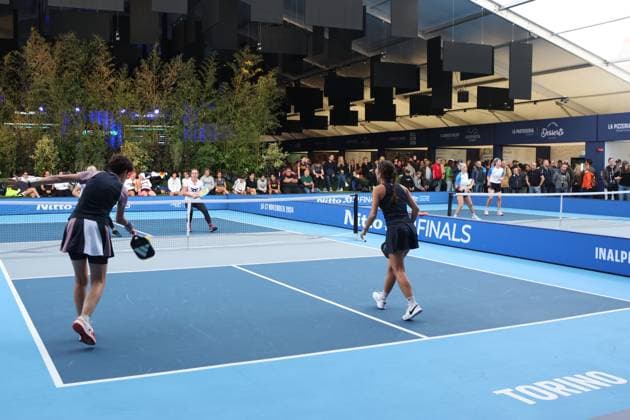 Turin: Turin - Tennis, Nitto ATP, Tennis Herren Finals, Fun village Inalpi Arena, Turin, November 12, 2024. Photo o NITTO ATP FINALS  - ZUMAp169 0778620260st Copyright: xFelicexCalabrx