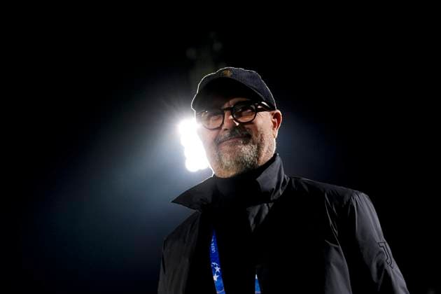 Juventus women s head coach Massimiliano Canzi during the UEFA Women s Champions League soccer match between Juventus Women and Arsenal Women Football Club at the Stadium Comunale Vittorio Pozzo La Marmora in Biella, north west Italy -Group C - 3 6 - November 12, 2024. - Soccer.  Copyright: xFabioxFerrari LaPressex
