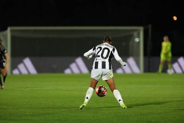 Estelle Cascarino (Juventus FC) during Juventus Women vs Arsenal, UEFA Champions League Women football match in Biella, Italy, November 12 2024  Copyright: xMattiaxMartegani IPAxSportx xipax xx IPA_51493724 IPA_Agency_IPA51493724