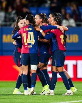 Barcelona, Spain, November 12th 2024: during the UEFA Womens Champions League football match between FC Barcelona, Barca and SKN St Polten at the Johan Cruyff Stadium in Barcelona, Spain (Judit Cartiel SPP) Copyright: xJuditxCartiel SPPx spp-en-JuCa-JUCA0234