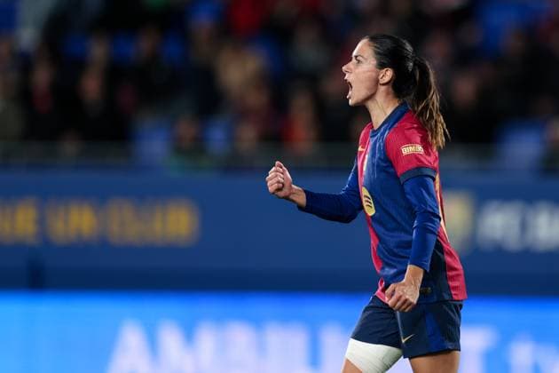 Barcelona, Spain, November 12th 2024: during the UEFA Womens Champions League football match between FC Barcelona, Barca and SKN St Polten at the Johan Cruyff Stadium in Barcelona, Spain (Judit Cartiel SPP) Copyright: xJuditxCartiel SPPx spp-en-JuCa-JUCA0382-2