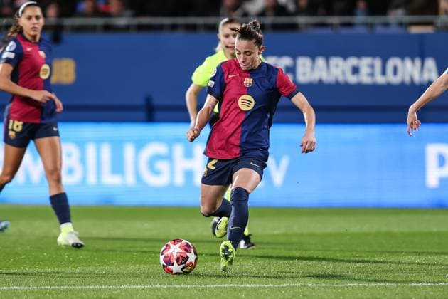 November 12, 2024, Sant Joan Despi, Barcelona, Spain: Ona Batlle of FC Barcelona, Barca Femenino in action during the UEFA Women s Champions League 2024 25 Group Stage MD3, football match played between FC Barcelona and SKN St. Polten at Johan Cruyff Stadium on November 12, 2024 in Sant Joan Despi, Spain. Sant Joan Despi Spain - ZUMAa181 20241112_zaa_a181_064 Copyright: xJavierxBorregox