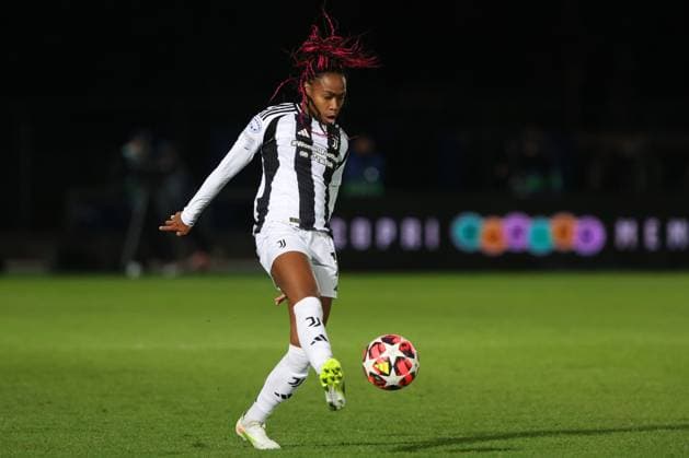 Lindsey Thomas (Juventus FC) during Juventus Women vs Arsenal, UEFA Champions League Women football match in Biella, Italy, November 12 2024  Copyright: xMattiaxMartegani IPAxSportx xipax xx IPA_51495243 IPA_Agency_IPA51495243