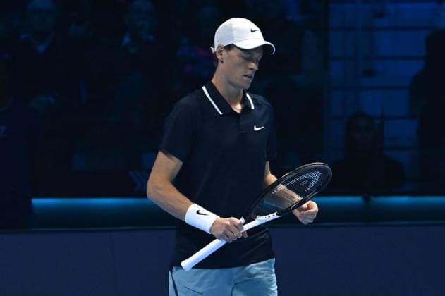 Foto IPP Massimo Rana Torino 12-11-2024 Tennis ATP, Tennis Herren Finals 2024 nella foto jannik sinner Italy Photo Press - World Copyright italy  Copyright: xR4924_italyphotopressx