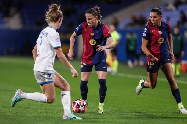November 12, 2024, Sant Joan Despi, Barcelona, Spain: Ona Batlle of FC Barcelona, Barca Femenino in action during the UEFA Women s Champions League 2024 25 Group Stage MD3, football match played between FC Barcelona and SKN St. Polten at Johan Cruyff Stadium on November 12, 2024 in Sant Joan Despi, Spain. Sant Joan Despi Spain - ZUMAa181 20241112_zaa_a181_111 Copyright: xJavierxBorregox
