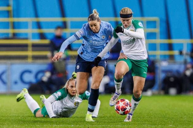 Football, Women, CL, Manchester City - Hammarby IF