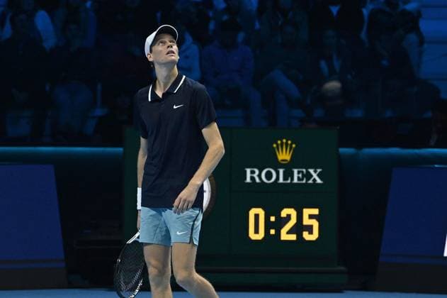 Foto IPP Massimo Rana Torino 12-11-2024 Tennis ATP, Tennis Herren Finals 2024 nella foto jannik sinner Italy Photo Press - World Copyright italy  Copyright: xR4924_italyphotopressx