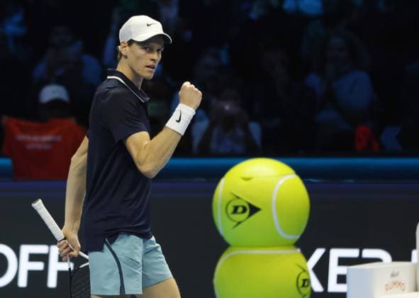 Turin: Turin - Tennis, Nitto ATP, Tennis Herren Finals, Jannik Sinner, Turin, November 12, 2024. Photo oo NITTO ATP FINALS  - ZUMAp169 0778717063st Copyright: xFelicexCalabrx