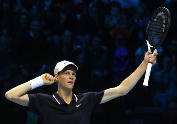 Turin - Tennis, Nitto ATP, Tennis Herren Finals, Jannik Sinner, Turin, November 12, 2024. Photo Felice Calabro Editorial Usage Only  Copyright: xFelicexCalabrÃ²x xIPAx 0778705258st