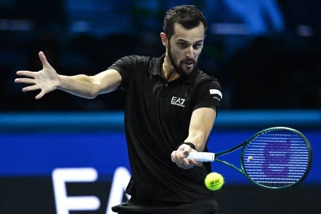 Db Torino 13 11 2024 - ATP, Tennis Herren Finals Daniele Buffa Image nella foto: Mate Pavic 