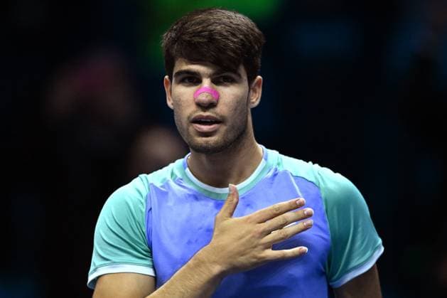 Db Torino 13 11 2024 - ATP, Tennis Herren Finals Daniele Buffa Image nella foto: Carlos Alcaraz 