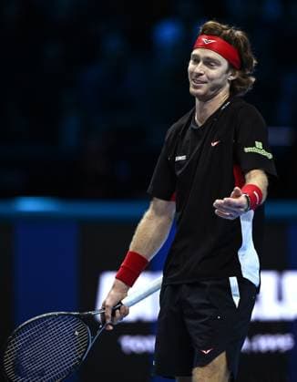 Db Torino 13 11 2024 - ATP, Tennis Herren Finals Daniele Buffa Image nella foto: Andrey Rublev 