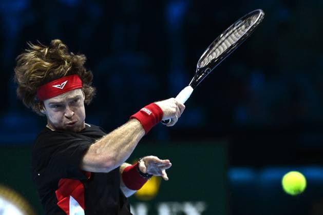 Db Torino 13 11 2024 - ATP, Tennis Herren Finals Daniele Buffa Image nella foto: Andrey Rublev 