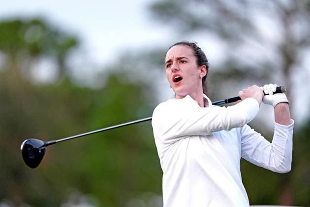 Golf, LPGA, The Annika in Belleair, Caitlin Clark visiting