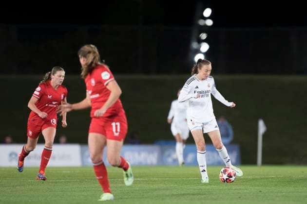 Football, Women, CL, Real Madrid - Twente Enschede