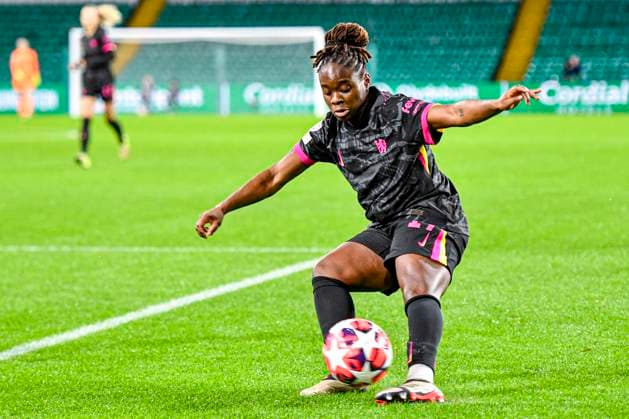 Celtic Women v Chelsea Women UEFA Womens Champions League Sandy Baltimore of Chelsea Women during the UEFA Womens Champions League Group B match at Celtic Park, Glasgow UK Newspapers OUT Copyright: xJamiexJohnstonx FIL-20931-0036