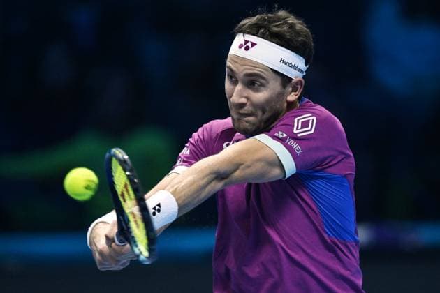 Sport Bilder des Tages Db Torino 13 11 2024 - ATP, Tennis Herren Finals Daniele Buffa Image nella foto: Casper Ruud 
