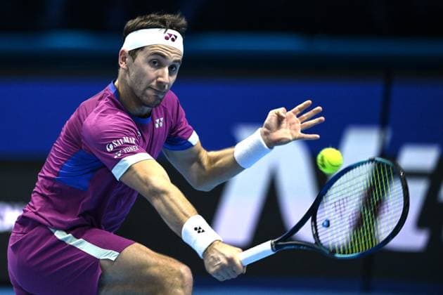 Db Torino 13 11 2024 - ATP, Tennis Herren Finals Daniele Buffa Image nella foto: Casper Ruud 