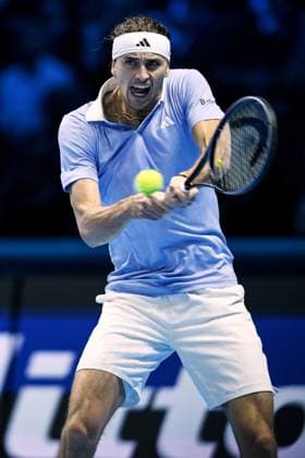 Db Torino 13 11 2024 - ATP, Tennis Herren Finals Daniele Buffa Image nella foto: Alexander Zverev 