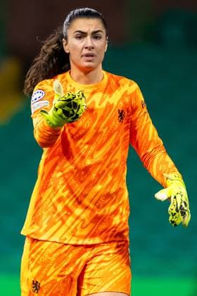 Celtic Women v Chelsea Women UEFA Womens Champions League 13 11 2024. Zecira Muöovi?? of Chelsea during the UEFA Womens Champions League match between Celtic FC and Chelsea FC, Celtic Park, Glasgow, Scotland. 13 11 2024. Editorial use only , Copyright: xColinxPoultneyx PSI-20821-0045
