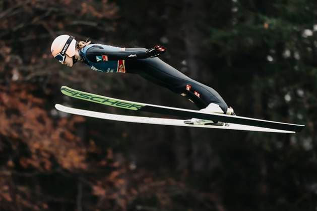 Ski jumping, Skispringen, Ski, nordisch - media day Team AUT INNSBRUCK,AUSTRIA,14.NOV.24 - NORDIC SKIING, SKI JUMPING - Ski Austria, media event. Image shows Sara Marita Kramer (AUT).  GEPAxpictures xPatrickxSteiner