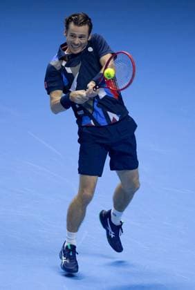 Wesley Koolhof of the Netherlands in action Nitto ATP, Tennis Herren Finals, Day 5, Tennis, Inalpi Arena, Turin, Italy 14 Nov 2024  Copyright: xEllaxLing Shutterstockx 14893644m