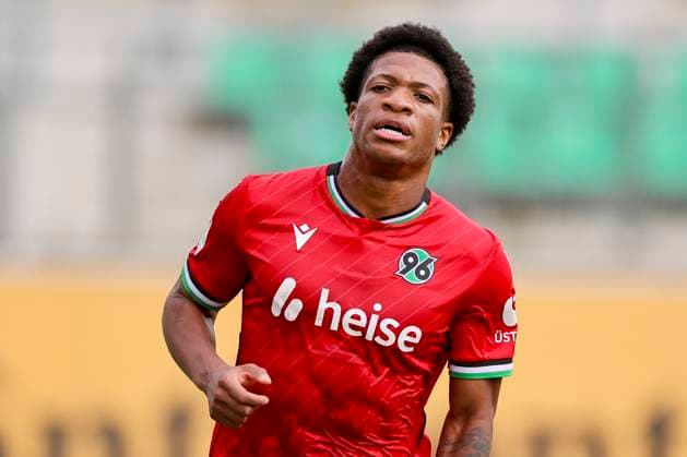 Germany, Hannover, 14 11 2024, Nachwuchsleistungszentrum NLZ, Hannover 96 vs 1 FC Magdeburg Friendly match, Jessic Ngankam Hannover 96 looks dejected Hannover Nachwuchsleistungszentrum NLZ Germany eu-images-700