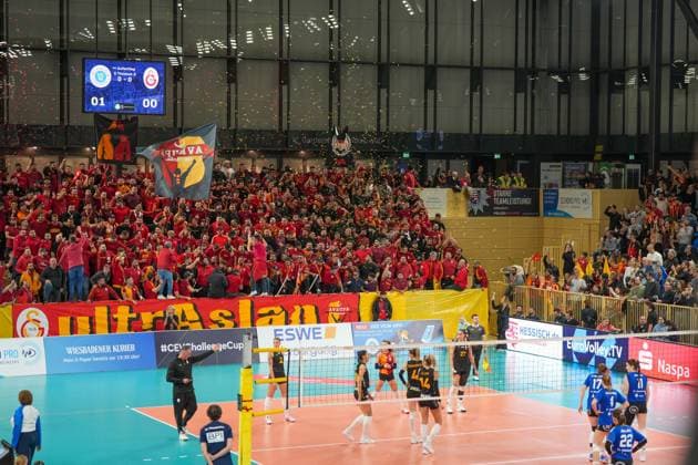 VOLLEYBALL CHALLENGE CUP 2025 WOMEN VC Wiesbaden Galatasaray Daikin ISTANBUL 14 11 24,