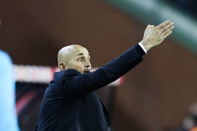 Italian head coach Luciano Spalletti pictured during a soccer game between Belgian national soccer team Red Devils and Italy, match 5 (out of 6) in the League A Group 2 of the UEFA Nations League 2025 competition, Thursday 14 November 2024 in Brussels. BELGA PHOTO BRUNO FAHY BELGA PHOTO Bruno Fahy LaPresse BELGIUM OUT  Copyright: xBELGA LaPresse x