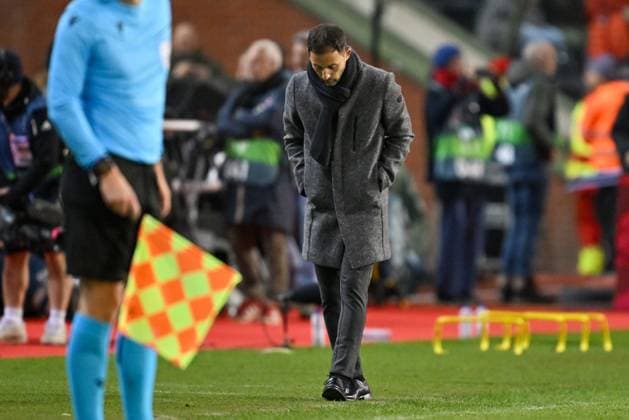 241114 UEFA NATIONS LEAGUE A2 - D5 BELGIUM VS ITALY Head Coach Domenico Tedesco of Belgium pictured during a soccer game between the national teams of Belgium, called the Red Devils and Italy, called Azzurri in the fifth game in group A2 in the UEFA Nations League , on Thursday 14 November 2024 in Brussels , Belgium . photo isosport David Catry BRUSSELS BELGIUM  Copyright: xx 485786