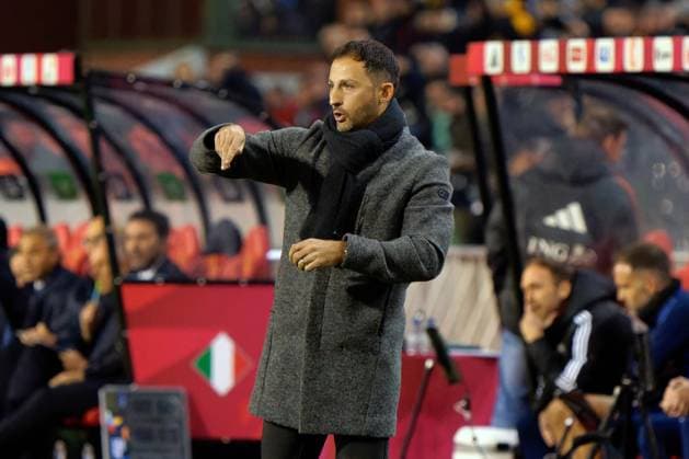 Domenico Tedesco head coach of Belgium during Belgium vs Italy, Football UEFA Nations Leage match in Brussel, Belgium, November 14 2024  Copyright: xEmmanuelexMastrodonato IPAxSportx xx IPA_51564995 IPA_Agency_IPA51564995