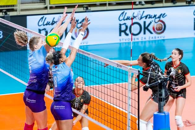 Croatia, Zagreb, 141124. Home of Bojan Stranic volleyball. Mladost Zagreb - Developres Rzeszow, CEV Champions League match. Photo: Tomislav Kristo CROPIX Zagreb Croatia Copyright: xTomislavxKristoxTomislavxKristox mladost_rzeszow5-141124