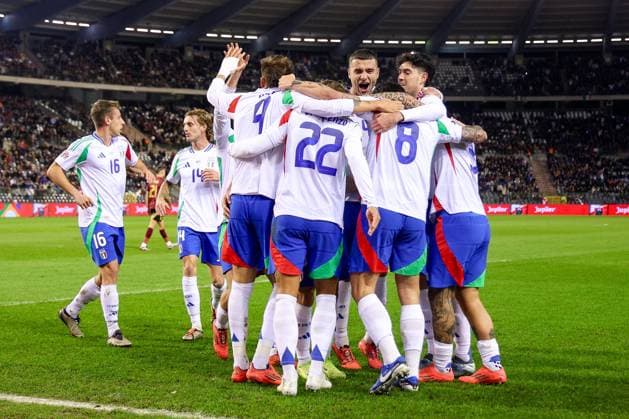 Football, Nations League, Preview, Quarter-finals, Germanys opponents Italy - Archive photos