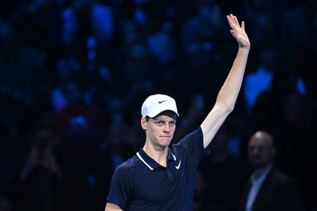 Nitto ATP, Tennis Herren Finals - Sinner Ousts Fritz Jannik Sinner (ITA) during his third match at the 2024 Nitto ATP Finals in Turin, Italy, on November 14, 2024. Photo by Corinne Dubreuil ABACAPRESS.COM Turin Italy  Copyright: xDubreuilxCorinne ABACAx