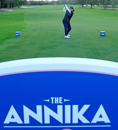 BELLEAIR, FL - NOVEMBER 14: LPGA, Golf Damen player Ssu-Chia Cheng plays her tee shot on the second hole on November 14, 2024, during the first round of the LPGA The ANNIKA driven by Gainbridge at Pelican Golf Club in Belleair, Florida. (Photo by Brian Spurlock Icon Sportswire) GOLF: NOV 14 LPGA The ANNIKA driven by Gainbridge at Pelican EDITORIAL USE ONLY Icon241114158