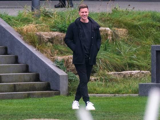 Marc Andre ter Stegen drops in on training, GER, MD 1 final training session, mens national team Germany, ahead of Germany v Bosnia and Herzegovina, UEFA Nations League, 15 11 2024 GER, MD 1 final training session, mens national team Germany, ahead of Germany v Bosnia and Herzegovina, UEFA Nations League, 15 11 2024 Frankfurt am Main Copyright: xEibner-Pressefoto FlorianxWieganx EP_FWD
