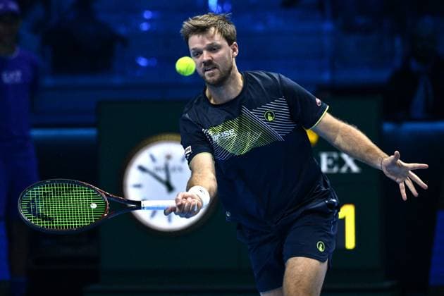 Dc Torino 15 11 2024 - ATP, Tennis Herren Finals Domenico Cippitelli Image nella foto: Kevin Krawietz 