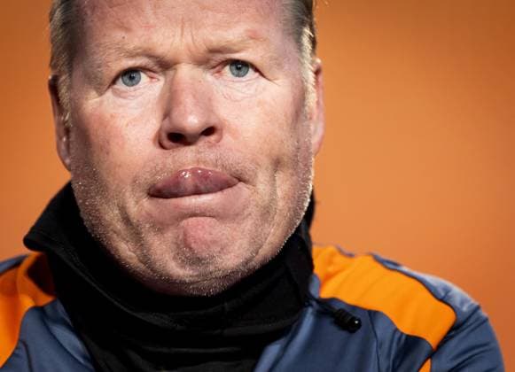 Sport Themen der Woche KW46 Sport Bilder des Tages ZEIST - National coach Ronald Koeman during a press conference, PK, Pressekonferenz of the Dutch national team, Nationalteam at the KNVB Campus on Nov. 15, 2024 in Zeist, Netherlands. The Dutch national team is preparing for the UEFA Nations League duel against Hungary. ANP KOEN VAN WEEL UEFA Nations League 2024 25 xVIxANPxSportx xxANPxIVx 513521013 originalFilename: 513521013.jpg