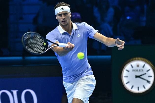 Dc Torino 15 11 2024 - ATP, Tennis Herren Finals Domenico Cippitelli Image nella foto: Alexander Zverev 