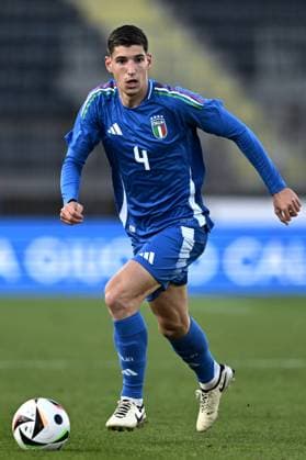Fußball, U21 Länderspiel, Italien - Frankreich Mp Empoli 15 11 2024 - amichevole Italia-Francia U21, U 21 foto Matteo Papini Image nella foto: Matteo Prati 