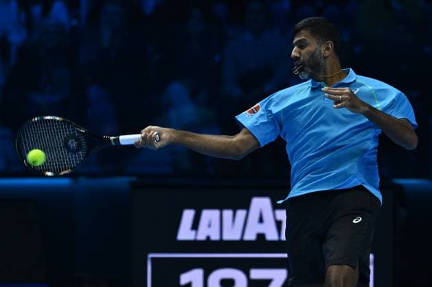 Rohan Bopanna (IND) is playing during the Men s Double match against Kevin Krawietz (GER) and Tim Puetz (GER) during day six of the Nitto ATP, Tennis Herren finals 2024 at Inalpi Arena on November 15, 2024 in Turin, Italy.  Copyright: xDomenicoxCippitelli IPAxSportx x xx IPA_51587934 IPA_Agency_IPA51587934