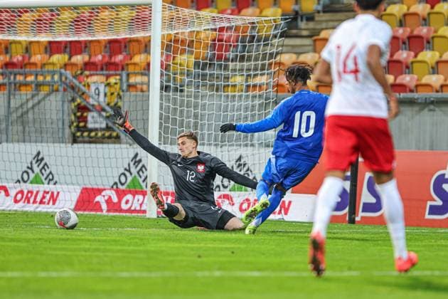 15.11.2024 BIALYSTOK (POLAND) PILKA NOZNA (FOOTBALL) ELITE LEAGUE POLSKA U20 - WLOCHY U20 NZ SLAWOMIR ABRAMOWICZ FOTO KAMIL SWIRYDOWICZ CYFRASPORT NEWSPIX.PL --- Newspix.pl  241115CSKS111