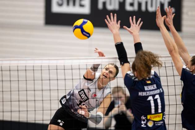 Volleyball, Women, Schwarz-Weiß Erfurt - VfB Suhl