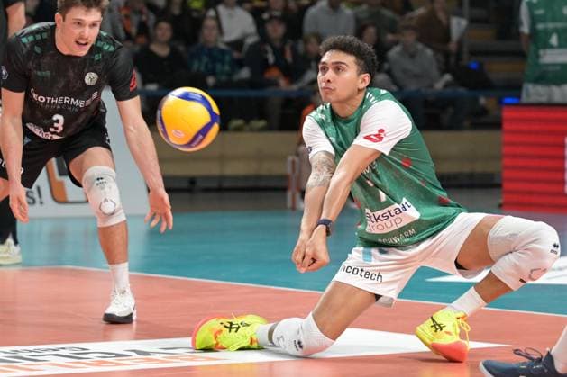 Berlin, Germany 16 November 2024 1 VBL 2024 2025 Berlin Recycling Volleys vs TSV Haching Munich In the picture Copyright: xFotostandx xReuhlx