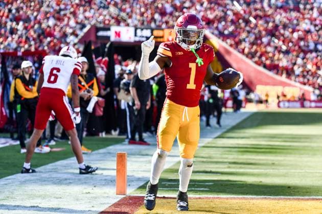 NCAA, College League, USA Football 2024: Nebraska vs USC OCT 16 November 16, 2024 Los Angeles, CA.USC Trojans wide receiver Zachariah Branch (1) reacts after he catches the pass and runs in to score the touchdown past Nebraska Cornhuskers defensive back Tommi Hill (6) in action in the first quarter during the NCAA Football game between the Nebraska Cornhuskers and the USC Trojans at the Coliseum in Los Angeles, California..Mandatory Photo Credit: Louis Lopez Cal Media (Credit Image: Â Louis Lopez Cal Sport Media) Los Angeles Ca United States of America EDITORIAL USE ONLY Copyright: xx ZUMA-20241116_zma_c04_254.jpg LouisxLopezx csmphotothree321062